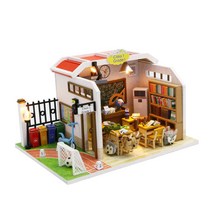 Fulltem DIY 미니어처 하우스 집 200여종 ( 한글설명서 포함) 키트, [신상품] N11.1학년1반호롱이