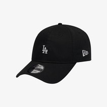 뉴에라 [뉴에라]MLB 워시드 미니로고 LA 볼캡 블랙 12836209