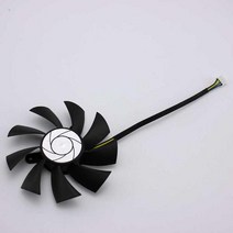 MSI GeForce GTX 1060 ITX OC 6G GTX950 R7 360 2GD5 그래픽 팬 교체용 냉각 팬 85mm 4 핀 HA9015H12F-Z 12V 0.55A, 01 HA9015H12F-Z