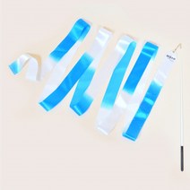 니스포 리듬체조 리본 멀티컬러- B.W 사이즈선택, 니스포 리듬체조리본 멀티컬러, BW_5m