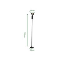 1W LED Picture 빛 메트 vintage Desk 조명 서 극 Lamp Spotlight 보석/폰 Store 쇼케이스 Display Case Si, 01 1w_02 silver, 02 warm white 3000K