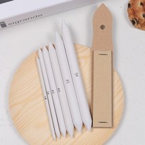 7pcs 블렌딩 스머지 그루터기 스틱 tortillon 스케치 화이트 드로잉 숯 스케칭 도구 샌드페이퍼 포인터 아티스트 용품