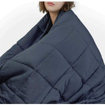 Yixintech 가중 블랭킷 웨이트 블랭킷 중력 블랭킷 유리 입자가 달린 웨이트 블랭킷 100 % 천연 코튼 표지 중력 이불 담요 이불 이불 불면증 대책 쾌면 깊은 수면 쾌적 스트레스 해소 (152x203cm