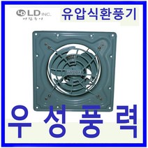 엘디INC 엘디 LD-SF142 업소용 고풍량 유압식 환풍기 창고 상점등의 급배기용