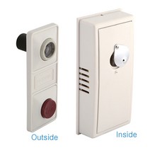 보성정밀 무전원 외시경 도어 차임벨(돌출형)