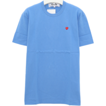 꼼데가르송 국내배송) 꼼데가르송 P1T3141 BLUE 하트 티셔츠