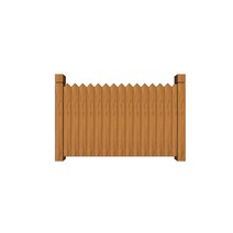 방부목울타리 정원주택 펜스 원목 경계 화단 인테리어 나무 마당 조경, 옵션5