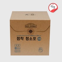 돌도리아 점착 청소포 리필(대형)72매