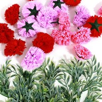 어린이집 만들기 미술재료 카네이션 비누꽃 10p 엄마미술 문센 미술체험, 03.비누꽃송이(퍼플)