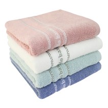 송월타올 아날도바시니 파스텔인디40 타월 120g 20수 면사, 블루, 5개