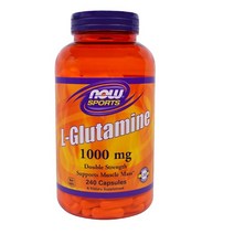 Now Foods 나우푸드스포츠 L글루타민 1000mg 240캡슐, 1팩