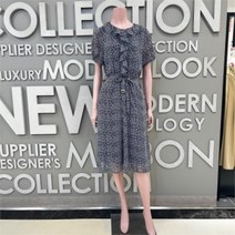 BCBG NC13 가디언 플라워 프릴 벨트 원피스 B1M5O648