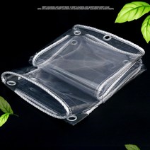 urkoteer 마트용 방풍비닐 투명커튼 쉘터비닐막 비닐천막 pvc 바람막이, 1.8m x 2m