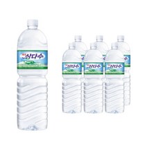 제주삼다수 500ml 20병40병 2리터 6병12병/라벨유무 랜덤, 2리터 x6병