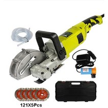 콘크리트컷팅기 도로컷팅기 철근절단기전문 수력 설치 벽 체이서 콘크리트 슬롯 그루빙 기계 커터 220V, 01 4000W