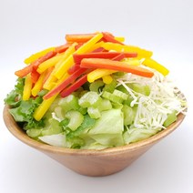 편한푸드 당일제조 당일발송 국내산 간편야채 파프리카 믹스 샐러드 대용량 1kg