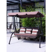 흔들의자 외부 인테리어 펜션 그네 스윙체어 의자, B  상세이미지참고