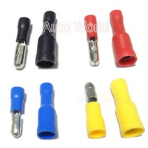 총알단자 전선연결 탈착식 배선연결 암수한세트 터미널단자 pg, 검정