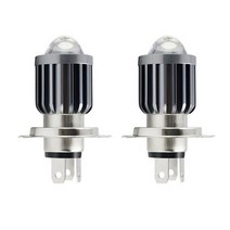 가와사키 W650 오토바이 LED 확산렌즈 전조등 H4 1pcs