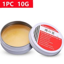 솔더 페이스트 크림 연한 로진 납땜용 솔더링 플럭스 PCB IC 부품 금속 가공용 용접 납땜젤 공구, 10g
