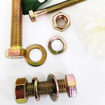 소량판매 육각볼트 M8 (볼트+너트+평와샤+스프링와샤), M8x55