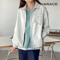 헤레이스 포켓 워싱 셔츠 쟈켓 CHF22SS346