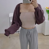 볼레로 미니 크롭가디건 4색