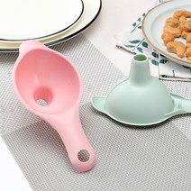 텃밭 관리기 농업용관리기 플라스틱 대구경 깔때기 오일 누출 액체 주방 분배 요리 도구 실용적인 도매, 01 blue