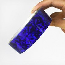 홀로그램 테이프 3CM10M 파랑 만들기재료 반짝이마스킹테이프 반짝이테이프