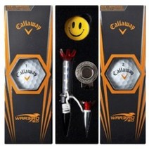 캘러웨이 워버드 2.0 2피스 6p 골프공 + 자석티 볼마커 랜덤 발송, 1세트