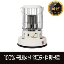 알파카 알파카 TS-460S 세라믹화이트 캠핑 기름난로 로터리 히터 등유 석유난로, 옵션12. 460S 난로 경보기+에코팬