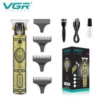 vgr hair trimmer for barber men detail electric hair clipper electric razor edge finish machine hair, 협력사, v-085
