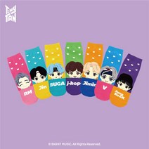 [BTS TinyTAN] Peekaboo Socks_타이니탄 피카부 양말 데일리 삭스 패션 양말, RM