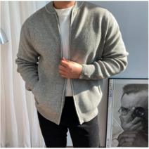 소프트 니트 블루종