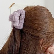 겨울 보송 집게핀 10개 세트 10대 20대 여자친구 선물 집게삔 아기삔