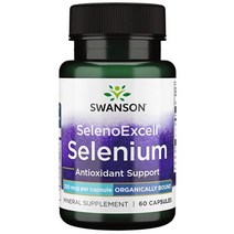 swanson 셀레노엑셀 셀레늄 200mcg 60캡슐, 4