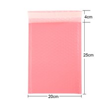 우체통 다세대주택 전원주택 벽걸이진주 필름 버블 패딩 봉투 100 개 선물 책 잡지 우편물 가방 셀프 씰, 08 20x25cm-100pcs