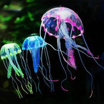 슬로우케어 수족관 해파리 장난감 장식용, 핑크