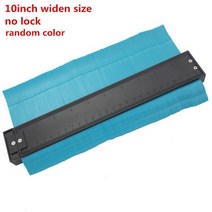 5quot 10쿼트 자동 잠금 복사 게이지 20quot 윤곽 게이지 확대 복사기 타일링 라미네이트 타일 목재 마킹 측정 눈금자 일반 도구, 10inch no lock Widen