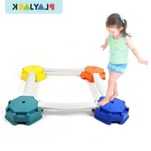 유아체육 다리연결 발바닥감각 균형대세트 밟기놀이 징검다리 신체발달, 베이직