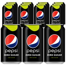 펩시 콜라 제로 슈거 라임향, 42개, 355ml