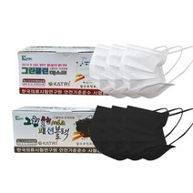 [제프몰] 그린클린일회용 마스크 50매(화이트) 3D 입체구조 3중필터 그린클린, 1개