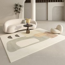 힙한 모던카페트 디자인러그 프렌치 거실 카페트 모던 라이트 럭셔리 커피 테이블 심플 북유럽 소파 홈 침대 옆 매트