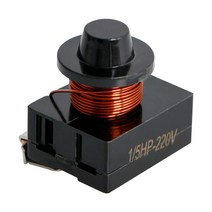 Aopin 15HP (150W)) 냉장고 전자기 스타터시작 릴레이 압축기 220V 전자기 스타터 자동차 냉장고 휴대용 냉동고 음료 쿨러 에어컨 컴프레서 1 Pcs