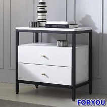 ForU70 모델하우스 같은 모모 협탁 3단 높은거실장 거실수납장 거실장 거실장식장, 브라운