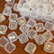 악세사리 미니 투명 사각 케이스 DD-12098, 상세페이지 참조, 상세페이지 참조