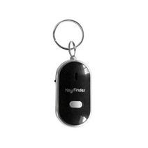 GPS 스마트 키 파인더 안티-Verloren Fluitje Sensoren sketchanger Tracker Led Met Claps Locator, [04] Black