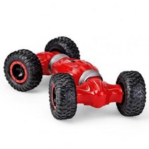 JJRC Q70 양면 2.4G RC 변환 모든 지형 스턴트 자동차 키즈 어린이 장난감 RC 자동차 도로 버기 라디오 컨트롤 드리프트 트럭, Red
