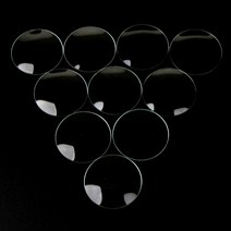 시계수리 공구 10pc 28 29 30 31 32 33mm 이중 볼록 렌즈 유리 교체 부품 제조공 352