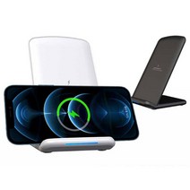 드리온 15W 고속 거치 무선 충전기(케이블미포함) / 아이폰12 갤럭시 고속충전